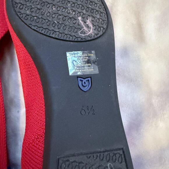 Rothy's The Point Flats in Red - Picture 5 of 5